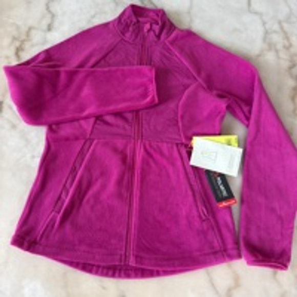 All in Motion Women's Polartec Fleece Polar Jacket Size S-M Pink Loose Fit - Picture 8 of 12